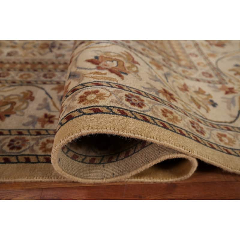 Floral Aubusson Chinese Area Rug Handmade Wool Carpet - 8'7" x 11'7"