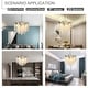 preview thumbnail 13 of 19, Modern Crytal Chandelier, Tree Branch Chandelier for Dining Room, Living Room