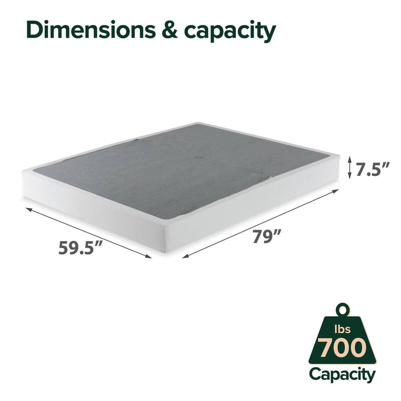 Priage by Zinus 7.5-inch BiFold Foundation