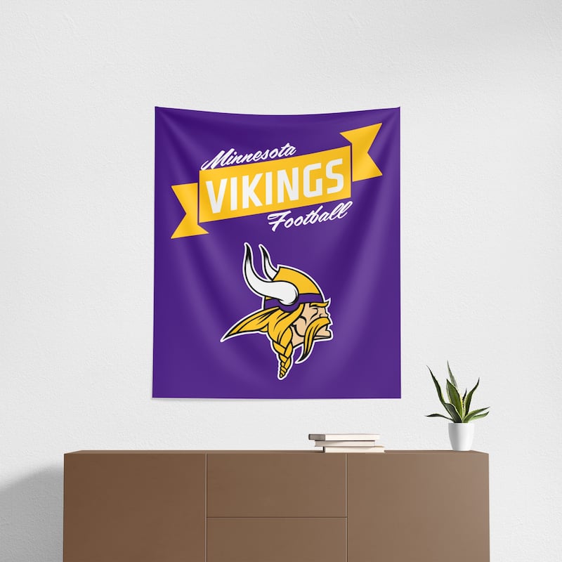 NFL Minnesota Vikings Premium Wall Hanging - 34"x40"