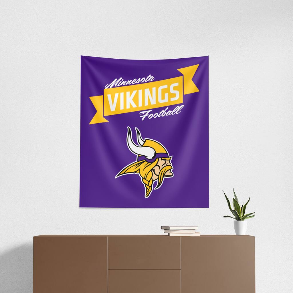 NFL Minnesota Vikings Premium Wall Hanging - 34"x40"