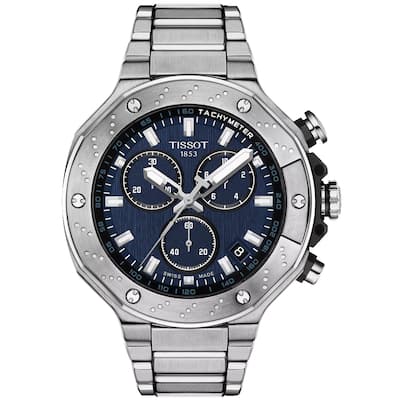Tissot Men's T-Race Blue Dial Watch - T1414171104100 - 6 (36)