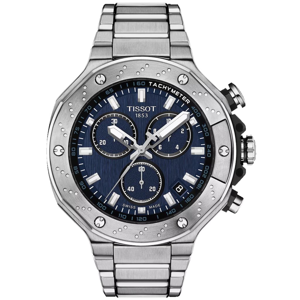Tissot Men's T-Race Blue Dial Watch - T1414171104100 - 6 (36)
