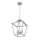 preview thumbnail 12 of 23, Hunter 12" Laurel Ridge 4-Light Lantern Pendant - Kitchen Island, Dining room, Entry - Modern Farmhouse, Industrial, Candle