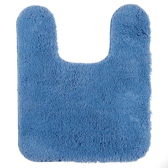Mohawk Pure Perfection Solid Patterned Bath Rug - 1'8" x 2' Contour - Light Blue