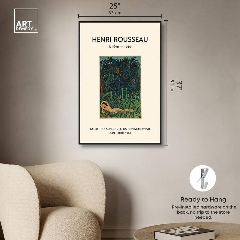 Dream in the Jungle Canvas by Art Remedy