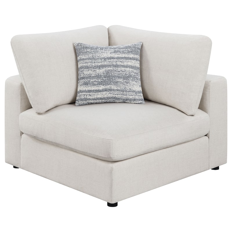 Serene 4-piece Upholstered Modular Sectional Sofa