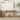 Nathan James Gugan Mid-Century Light Brown Bench with Removable Ivory Cushion for Bedroom and Hallway