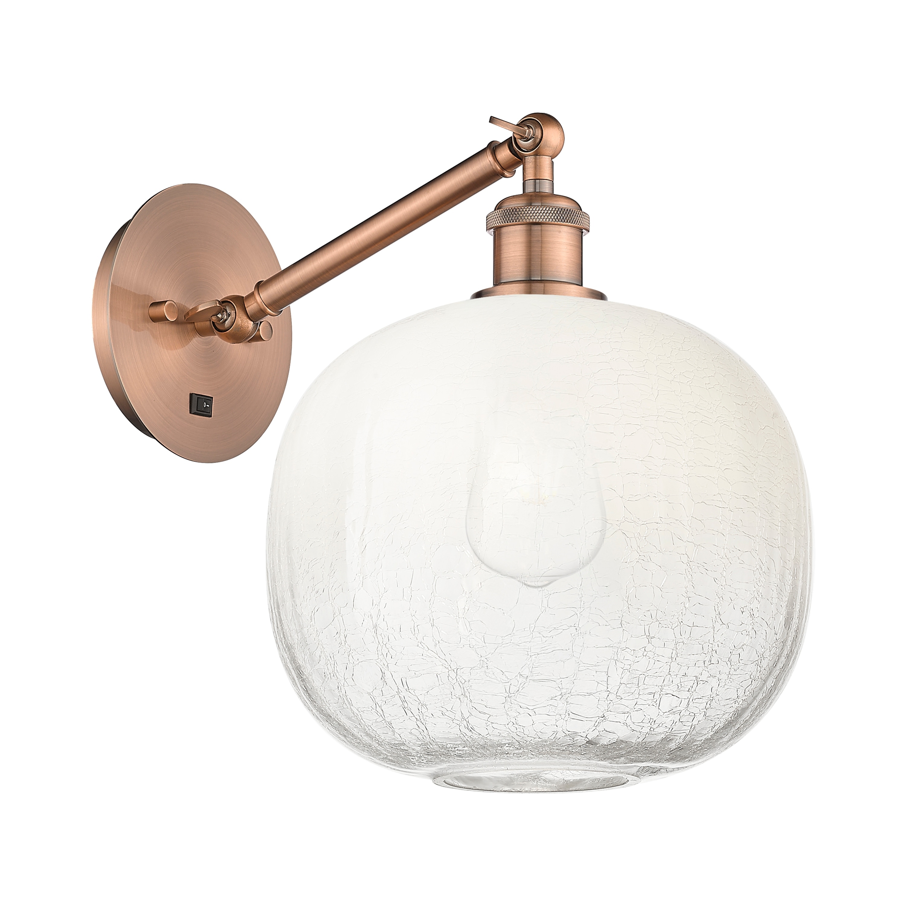 Innovations Lighting Endless Possibilities Ballston - Brookhaven Sphere - 1 Light 11" Adjustable Sconce