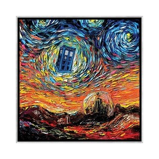 iCanvas "van Gogh Never Saw Gallifrey" by Aja Trier Framed - Bed Bath ...
