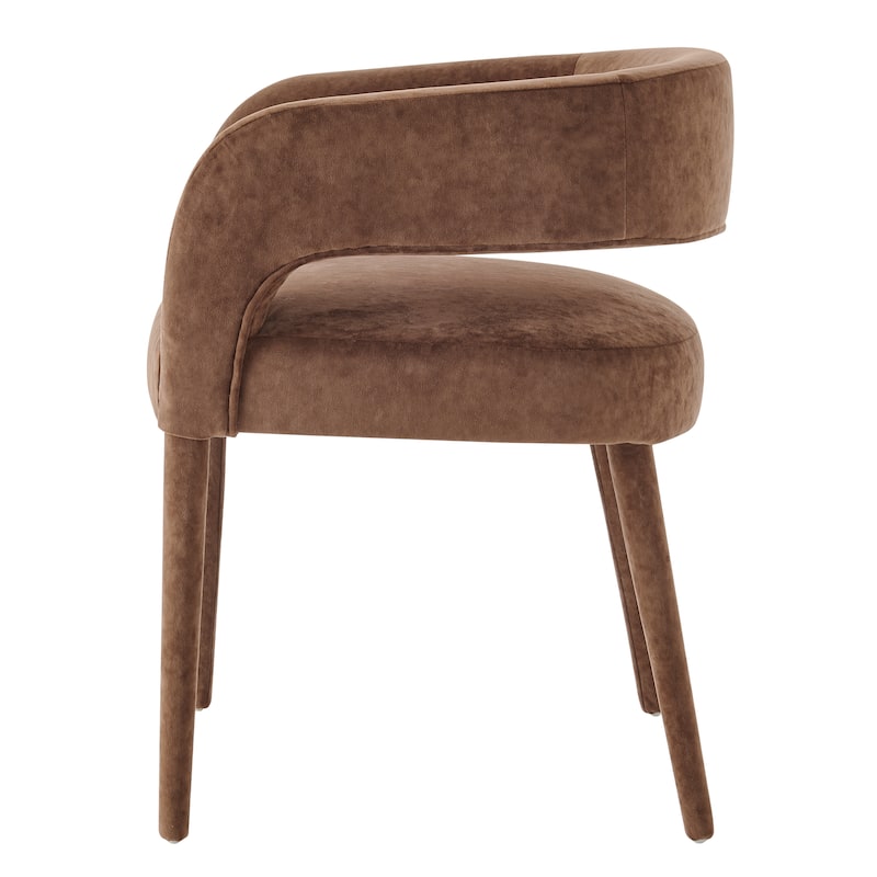 NPD Furniture Lauryn Velvet Dining Side Chair