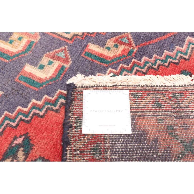 ECARPETGALLERY Hand-knotted Andelz Red Wool Rug - 4'1 x 7'10