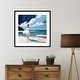 preview thumbnail 15 of 16, Woman Walking On the Beach by Elena Avanesova Wood Framed Wall Art Print
