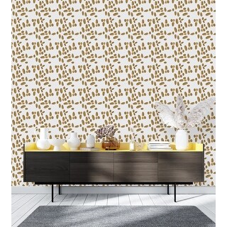 Gold Spots Wallpaper Peel and Stick and Prepasted - Bed Bath & Beyond ...