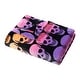 preview thumbnail 44 of 74, Betsey Johnson Printed Ultra Soft Plush Fleece Throw Blanket Skull Ombre Black