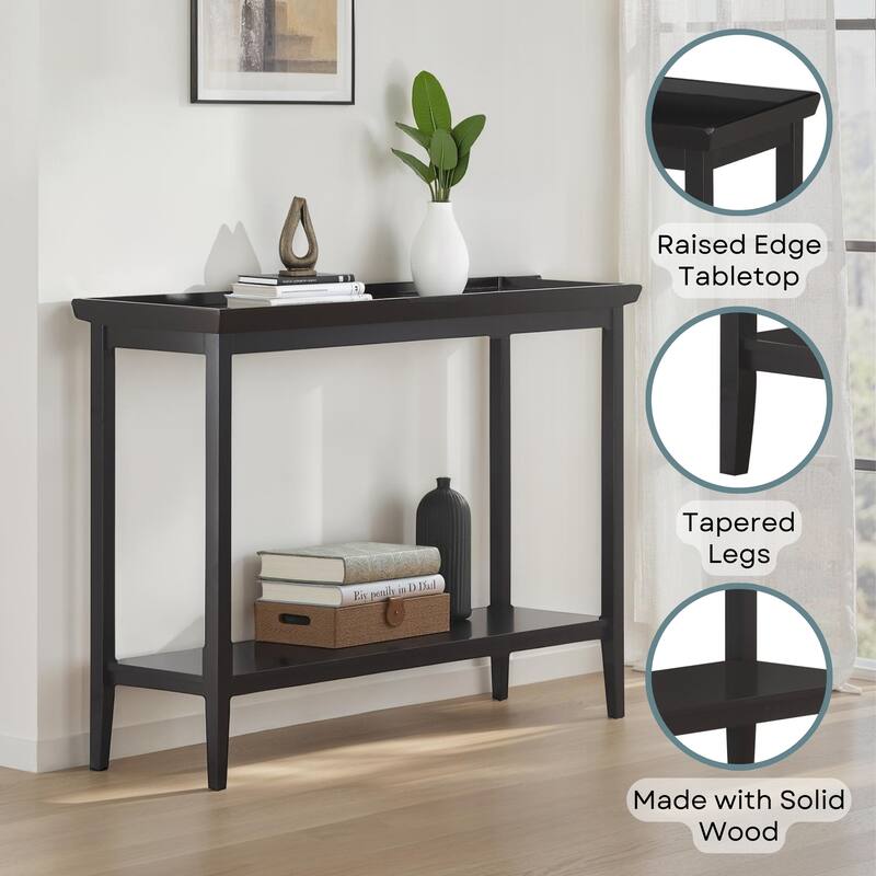 Convenience Concepts Ledgewood Console Table with Shelf