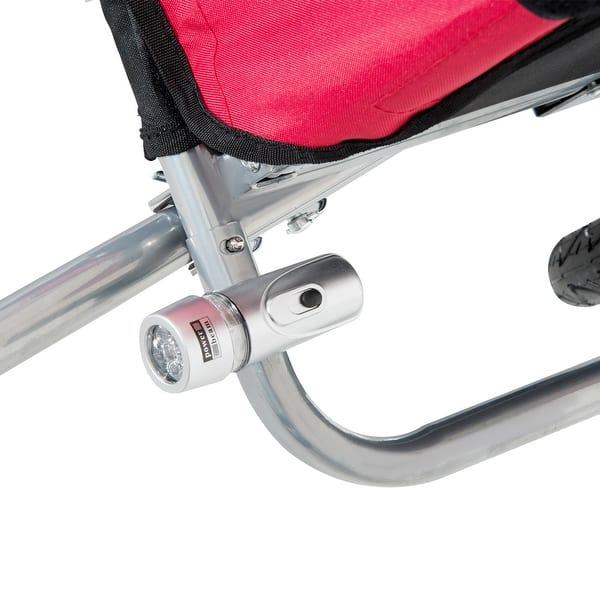 Aosom elite ii 3in1 double child bike trailer Clearance