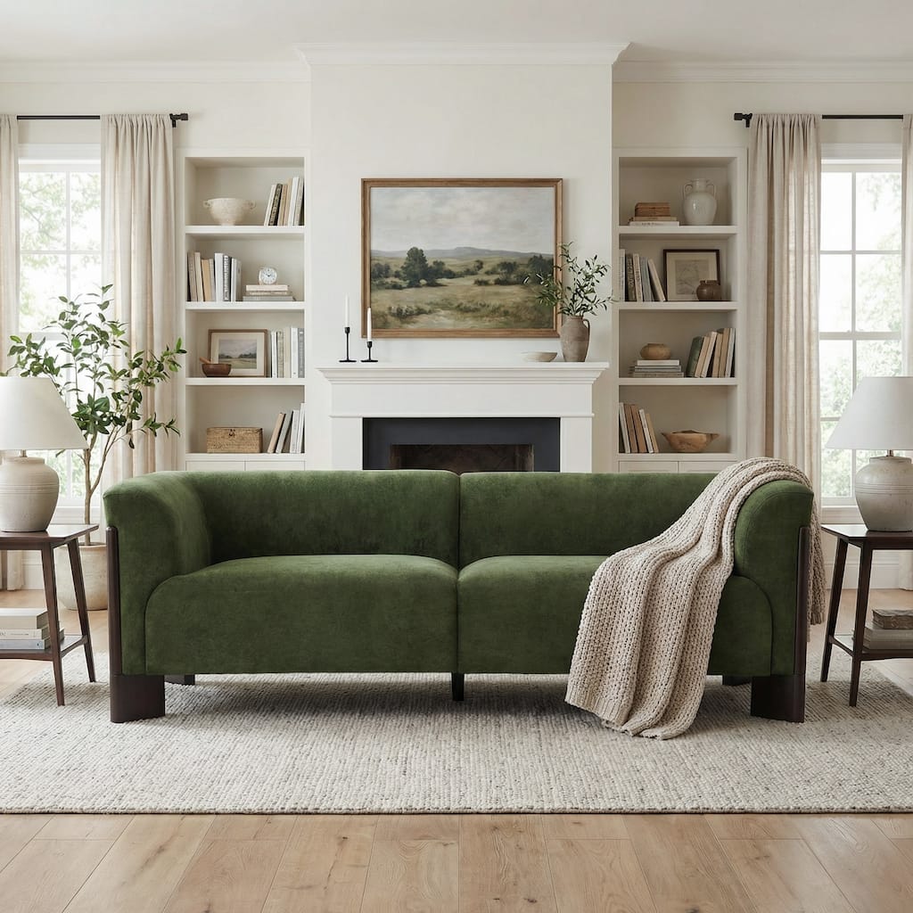 Modern Loveseat Sofa/ Arm Accent Chair for Living Room