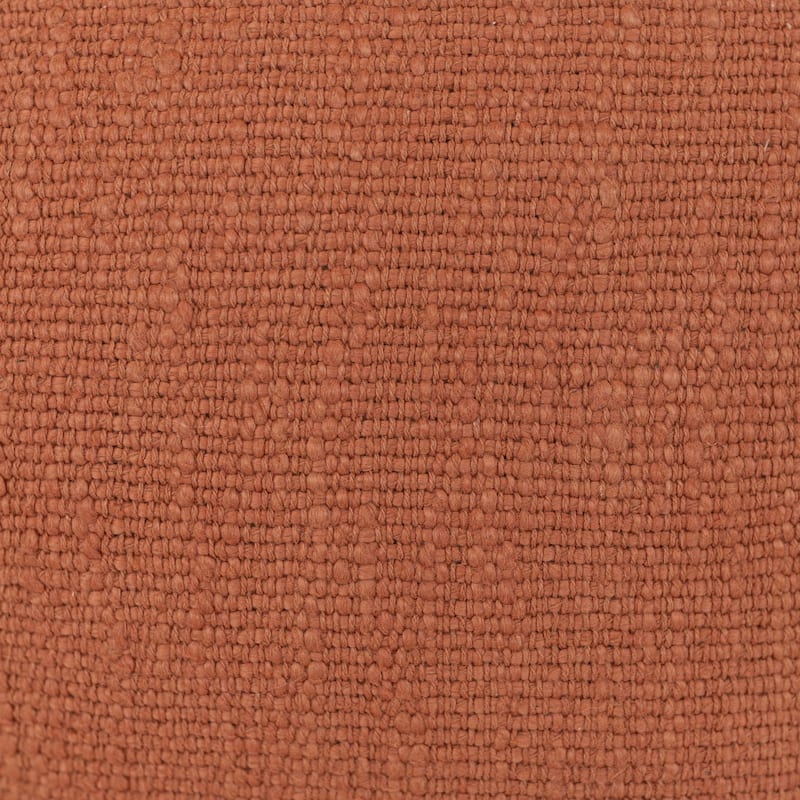 Foreside Home & Garden Rust Yarn Fringe Filled Pillow