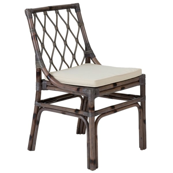 Vidaxl dining online chairs natural rattan