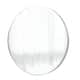 Neutypechic Modern Thin Frame Wall-Mounted Vanity Round Mirror