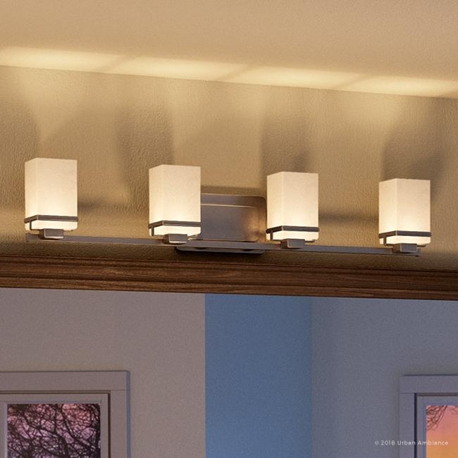 Mission style bathroom vanity lights sale