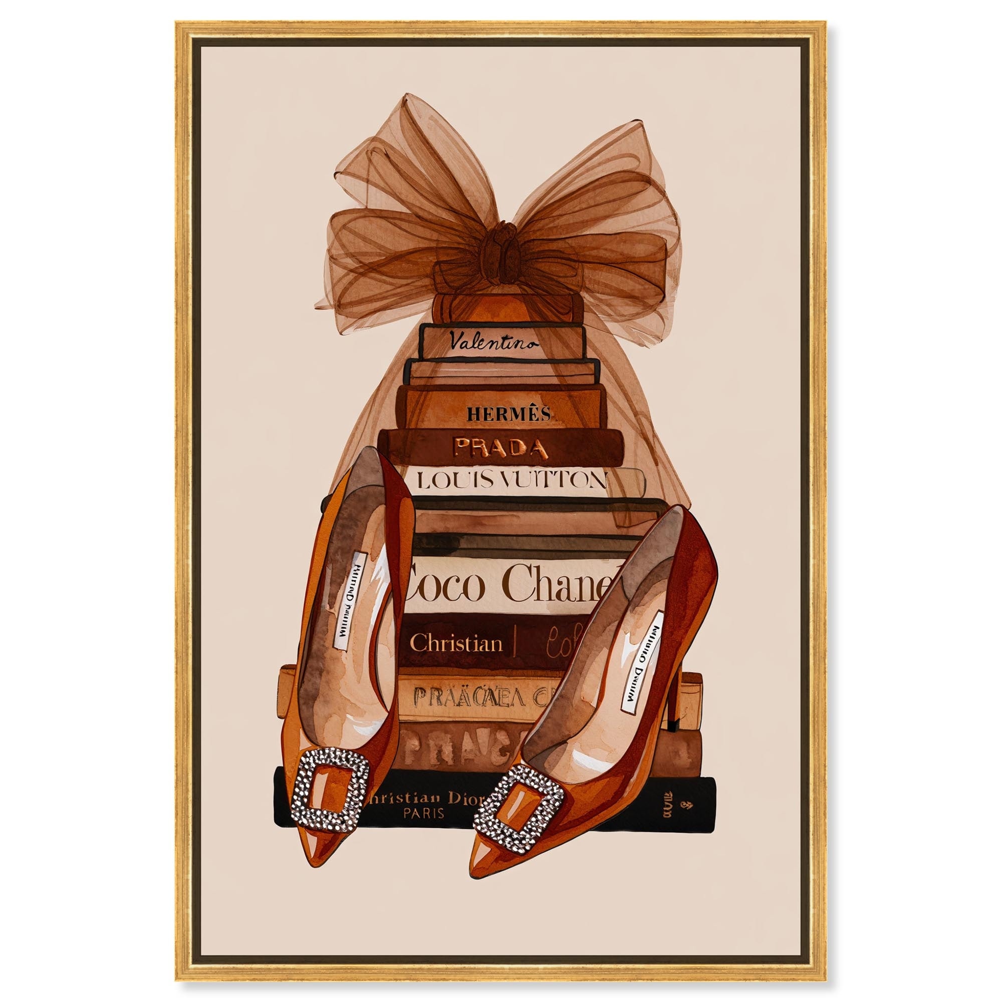 Luxury Lit Canvas by Art Remedy