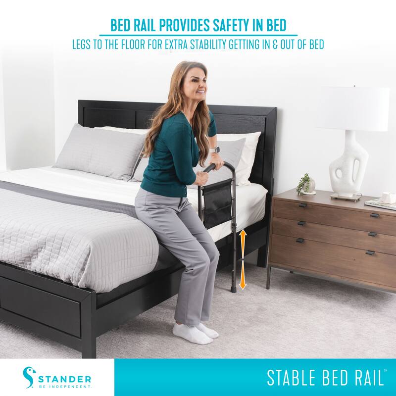 Stable Handle Stander StableAdult Bedside Safety Handle with Adjustable Legs ...