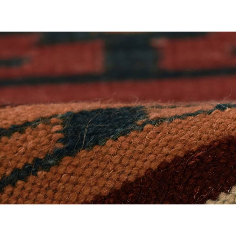 Momeni Adobe Hand Woven Wool and Jute Geometric Area Rug