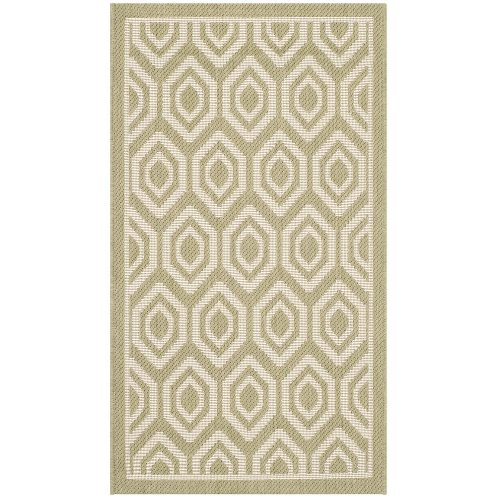SAFAVIEH Courtyard Carolee Indoor/ Outdoor Patio Backyard Rug