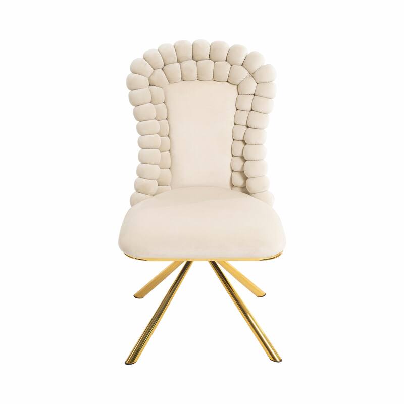 360° Swivel Velvet Dining Chairs Set of 2