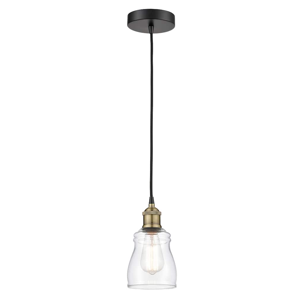 Innovations Lighting Ellery - 1 Light 5" Cord Hung Mini Pendant