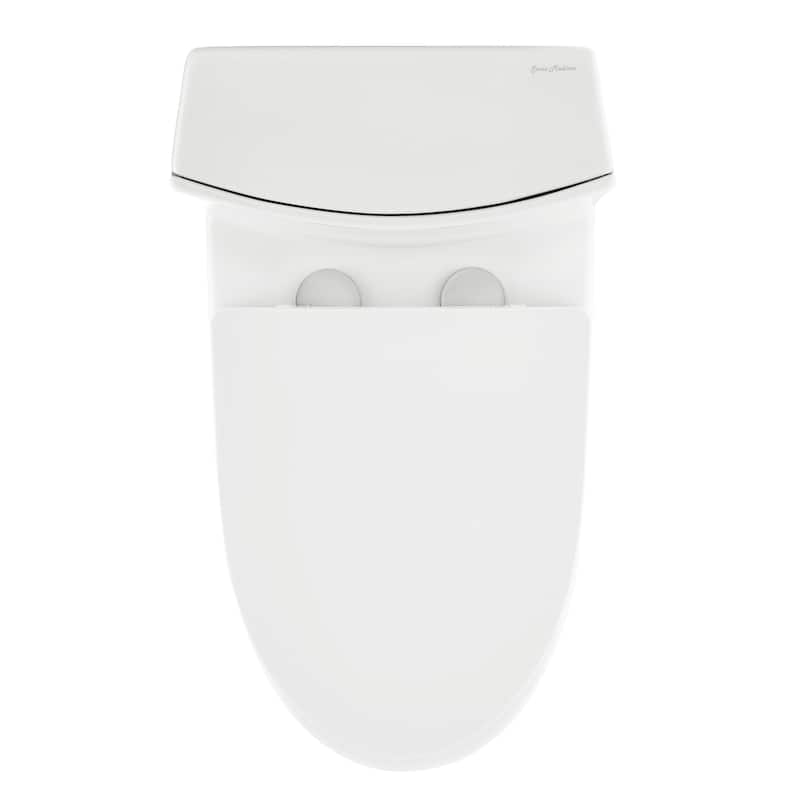 St. Tropez One-Piece Elongated Toilet, Touchless 1.1/1.6 Gpf - 26.77" x 14.69" x 31.02"