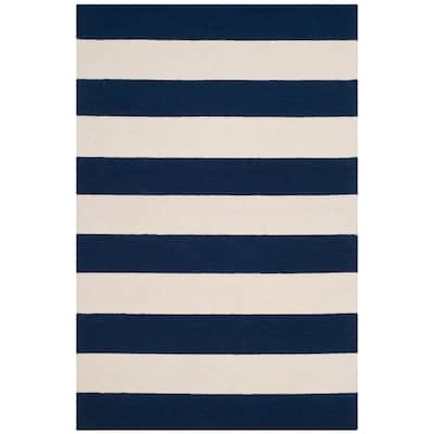 SAFAVIEH Handmade Kids Aimy Stripe Wool Rug
