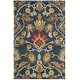 preview thumbnail 13 of 96, SAFAVIEH Fiorello Handmade Blossom French Country Wool Area Rug 3' x 5' - Navy/Multi