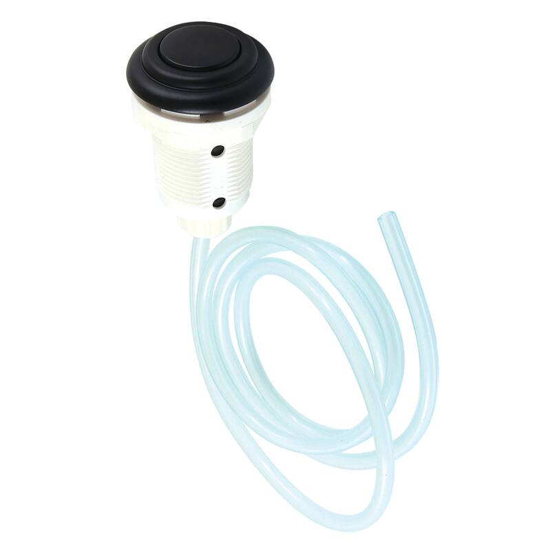 Gourmetier Disposal Air Switch Button - Matte Black
