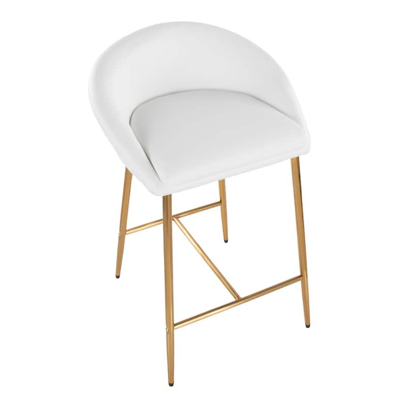 Silver Orchid Livesey 26-inch Glam Counter Stool (Set of 2)