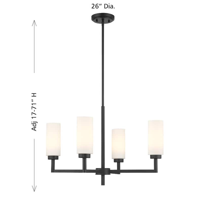 4-Light Chandelier By Trade Winds