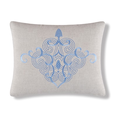 14" x 18" Daphne Embroidered Pillow