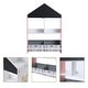 preview thumbnail 17 of 20, Children's Multi-Functional House Bookcase Toy Storage Bin Floor Cabinet with Blackboard