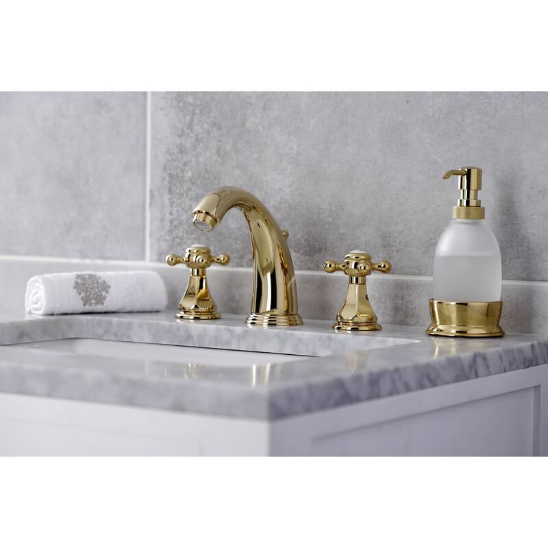 Kingston Brass KB498.BX Metropolitan 1.2 GPM Deck Mounted Widespread