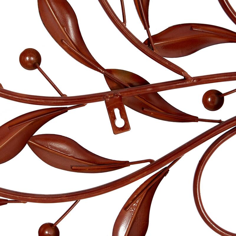 Blue Iron Traditional Wall Decor Floral and botanical