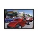 preview thumbnail 1 of 13, iCanvas "Car Show '98" by Bruce Kaiser Framed Silver - 26x40