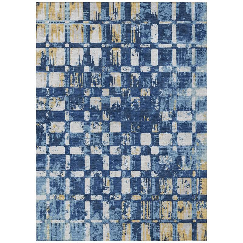 Machine Washable Indoor/ Outdoor Casual Foxfield Chantille Rug