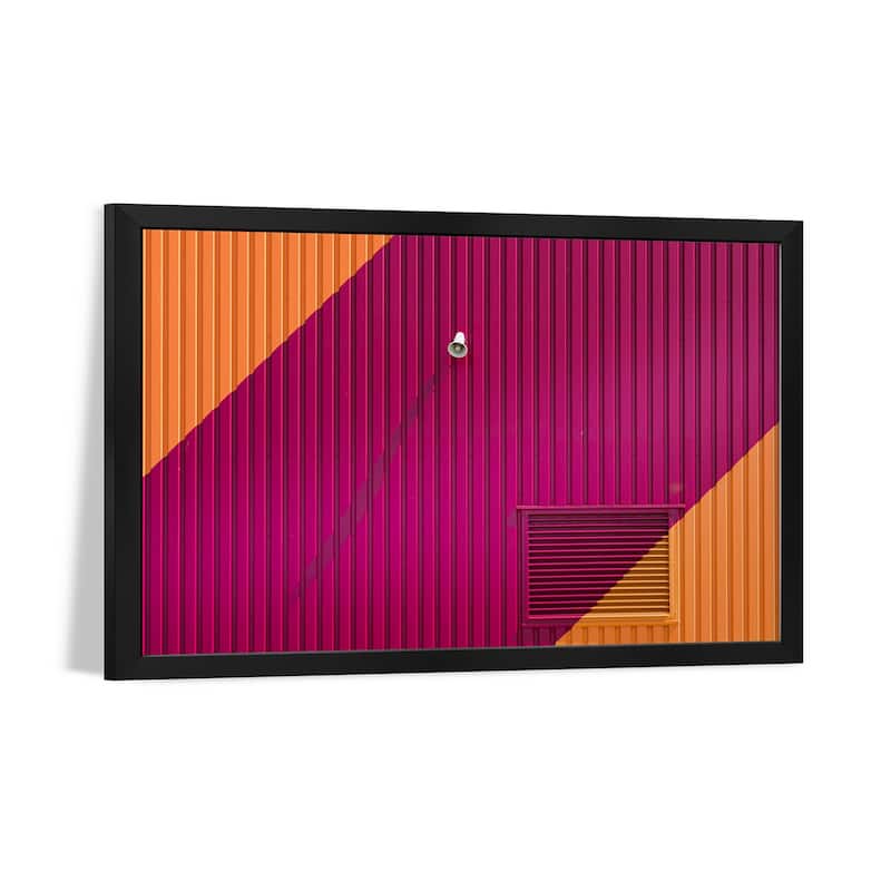 Orange Corners Premium Framed Poster by Greetje van Son