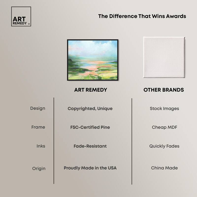 Enjoy the Nature Canvas by Art Remedy