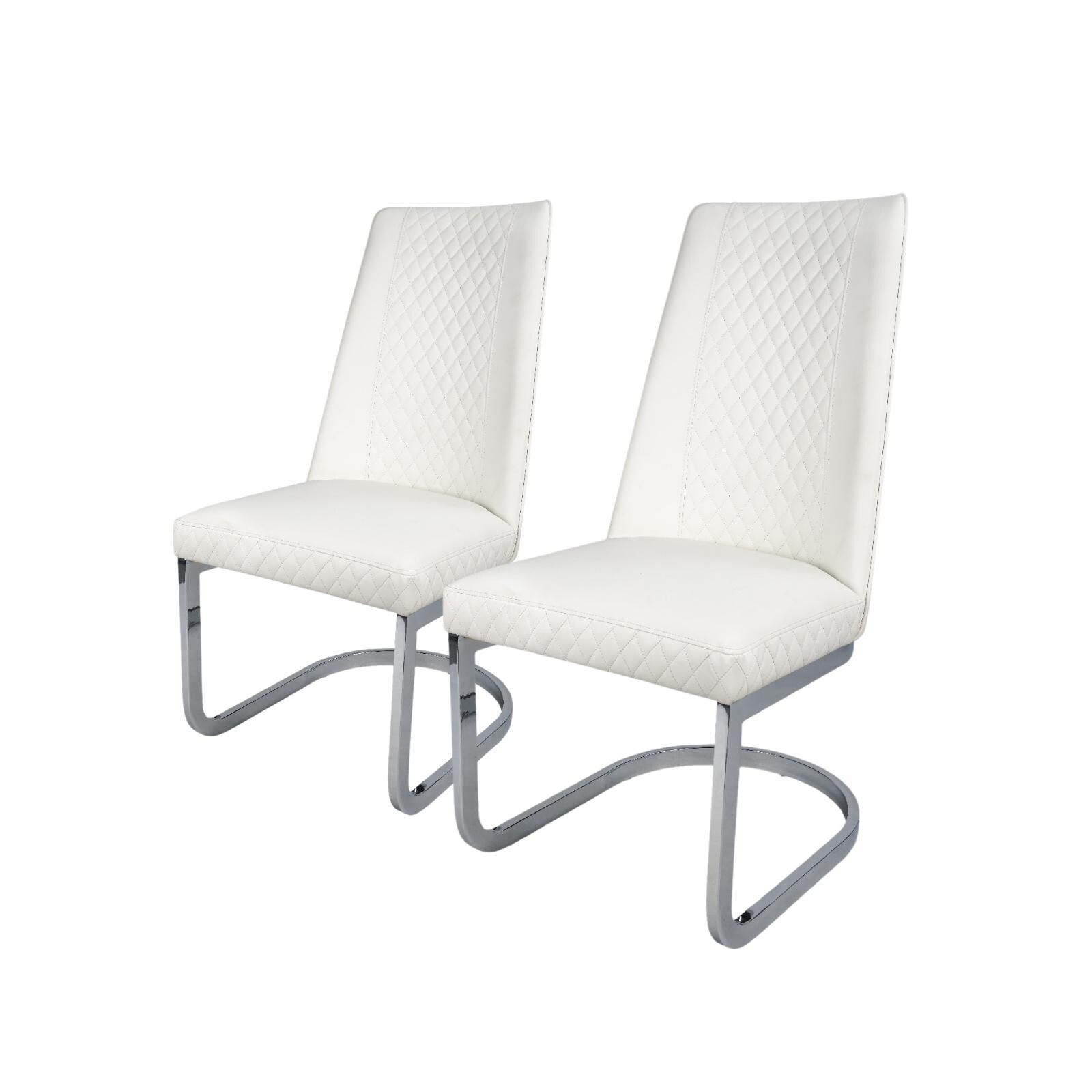 White guest chair outlet