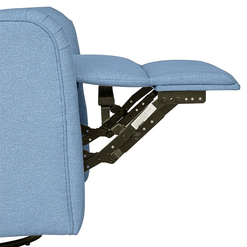 Madison Park Candace Power Recliner 3-in-1 with Swivel, Glider, USB Ports