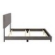 preview thumbnail 39 of 80, Celeste Modern Upholstered Bed, Box Spring Required