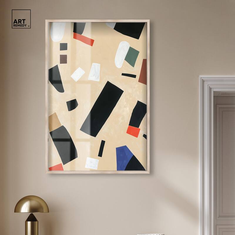 Mindscape Mosaic I Shadowbox by Art Remedy